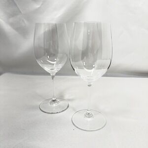 Riedel Vinum Cabernet Merlot‎ Wine Glasses Set Of 2 8.8" Etched Crystal